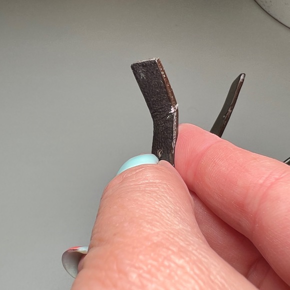 Tory Burch Francesca leather gladiator sandal brown leather with gold SZ 7 - Picture 13 of 13